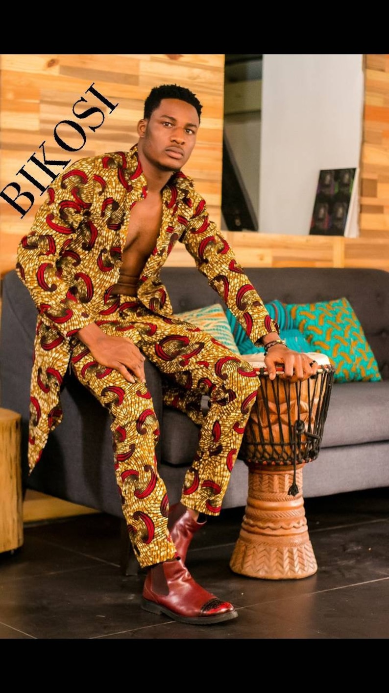 African Shirt /&Pants For Men Ankara Outfit for Men