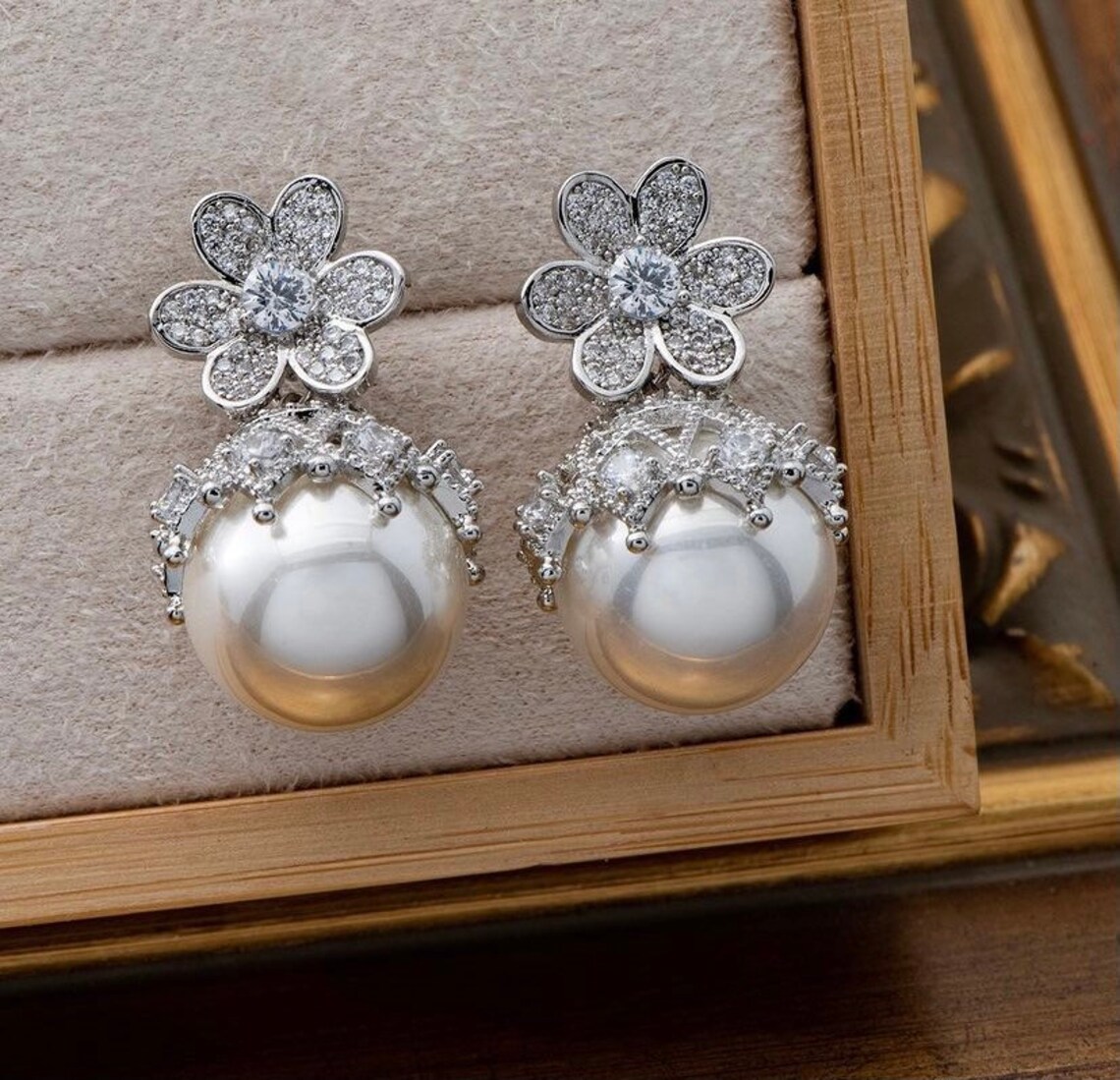 Pearl and Semi Fine Jewelry Earrings. Brazilian Jewel Earrings Etsy