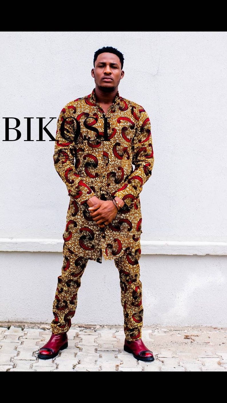 African Shirt /&Pants For Men Ankara Outfit for Men
