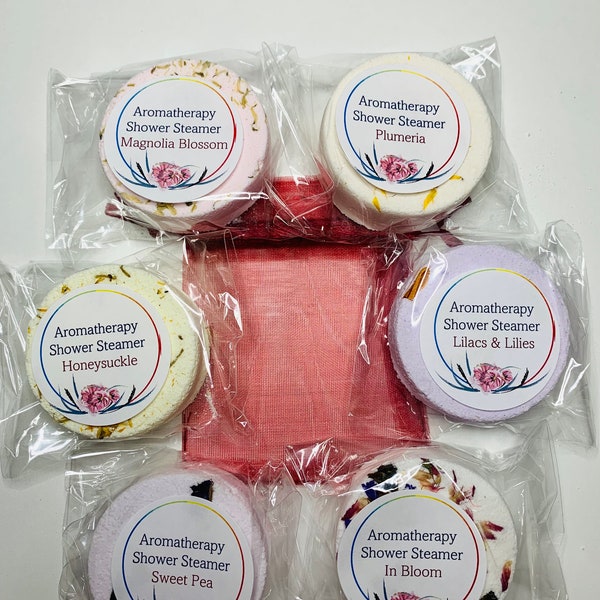 Aromatherapy Shower Steamers - In Bloom 6 Pack