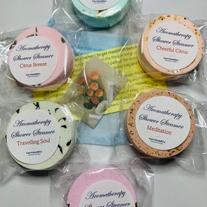 Steamers de douche d'aromathérapie Pack de 6 agrumes image 4