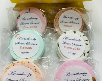 Aromatherapy Shower Steamers - Citrus Burst 6 Pack