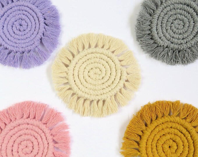 Macrame Coasters