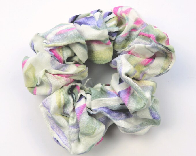 Pastel Abstract Scrunchie