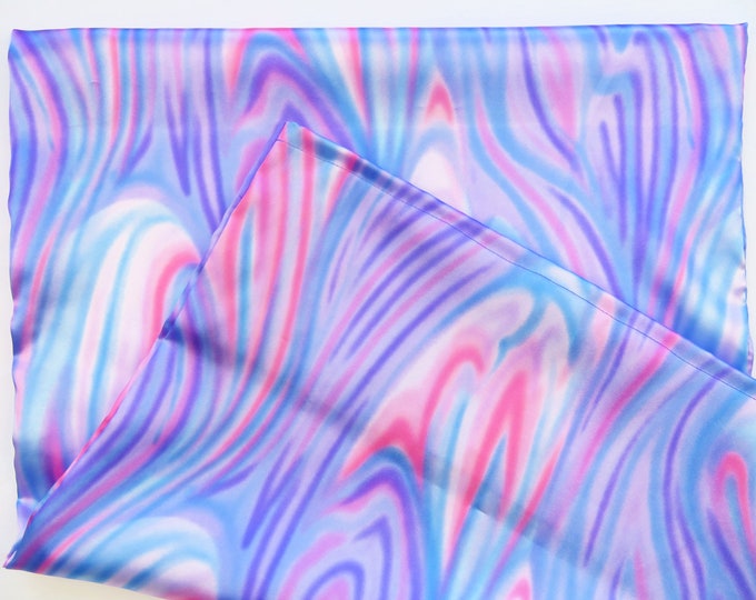 Fairy Floss Pastel Satin Pillow Case