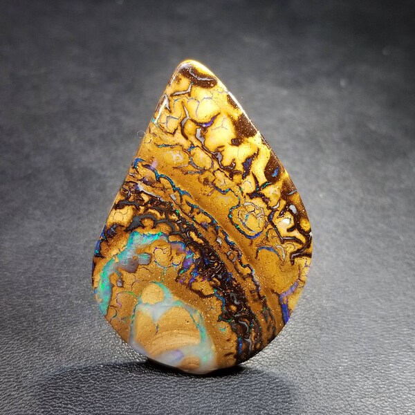 Gran Australian Yowah Opal * 41.62 x 29.15 x 4.82mm * roca de lágrima opal * ref lko223
