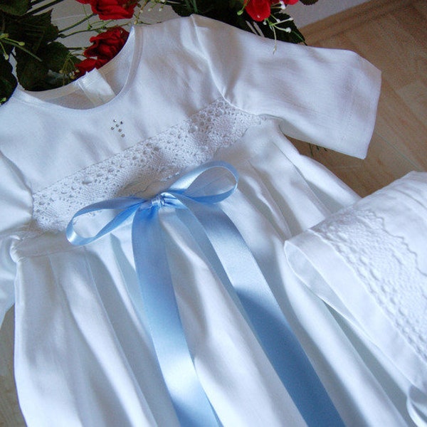 Christening dress 2 pcs.  Baby* Boy * Girl Gr.56-86