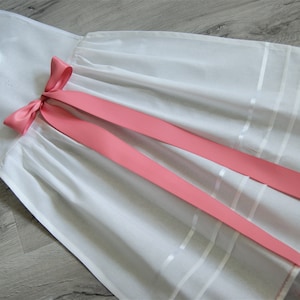 Baptism baptismal hanger baptismal throw christening dress cotton