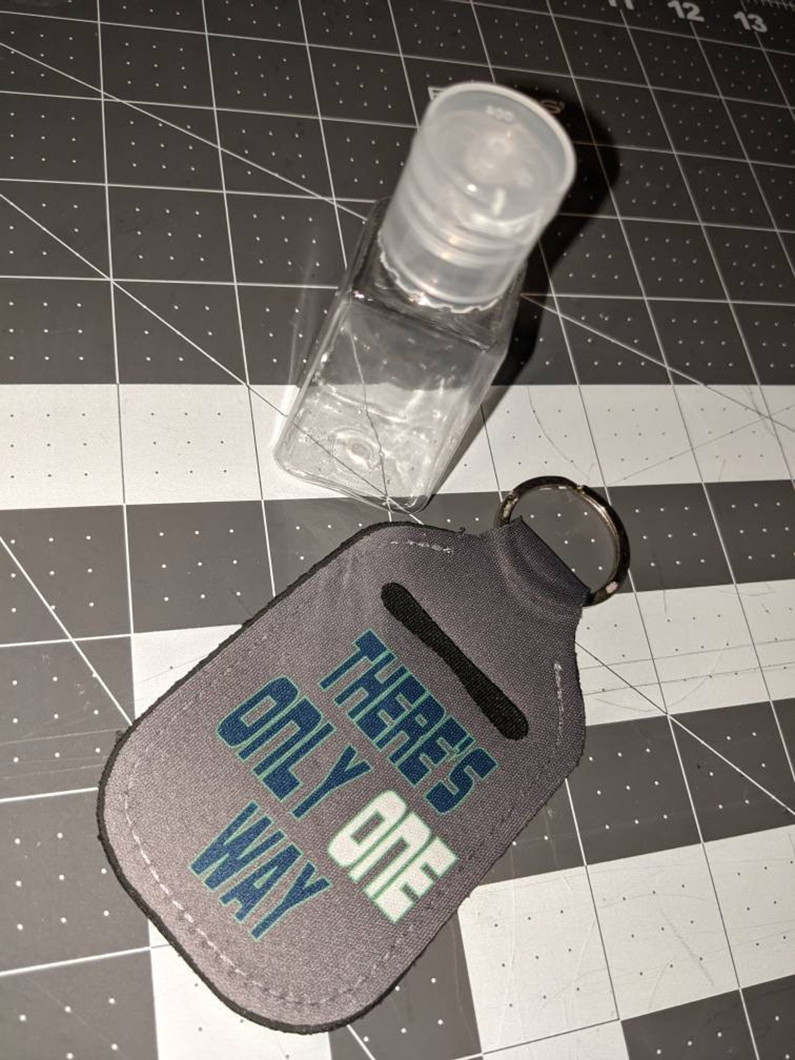 Custom Hand Sanitizer Keychain Holder Etsy