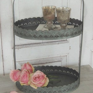 Large ZOE etagere in the country house Shabby Chic antique