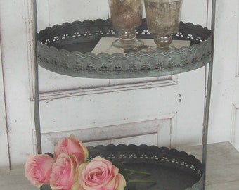 ZAUBERhafte Etagere ZOE im Landhaus Shabby Chic Antique Stil