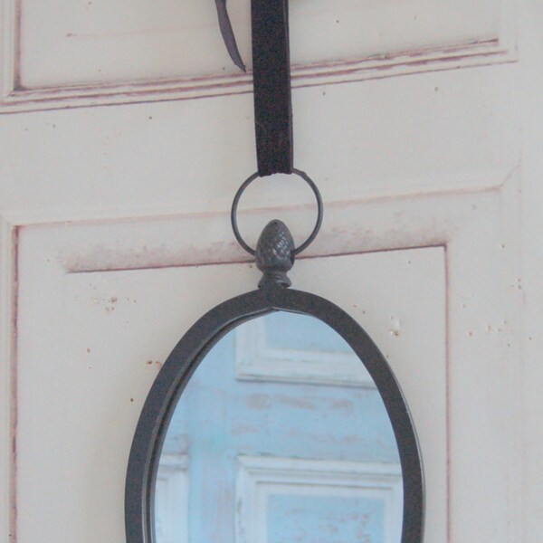 Romantischer Landhaus Wandspiegel Spiegel SCARLET im antique shabby chic