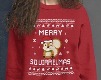 Squirrel Ugly Sweater - Etsy Canada