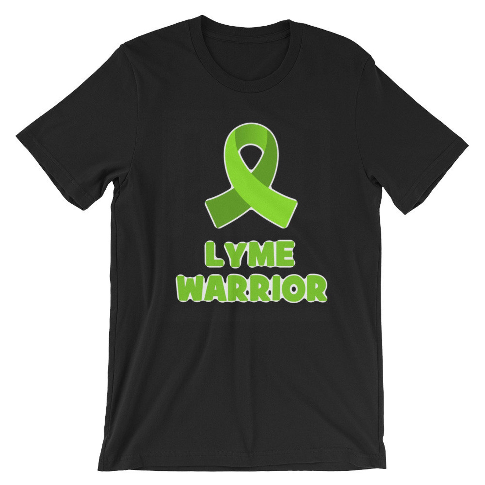 Lyme Disease Warrior Shirt Awareness Ribbon Gift Etsy