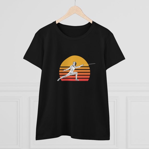 Fencing T-Shirt Vintage Tshirt Gift Tee Fencing T-Shirt Vintage Tshirt Gift Tee