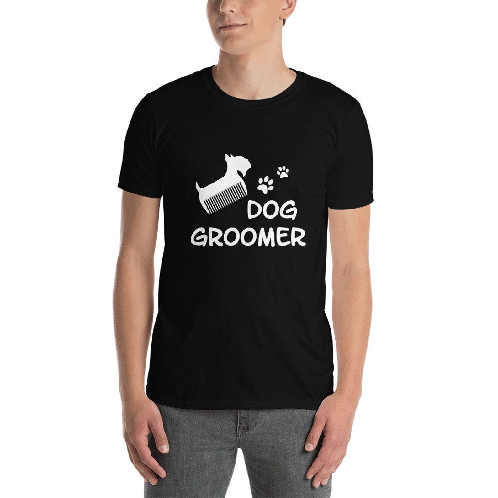 Dog Groomer TShirt Dog Grooming Shirt Pet Groomer Gift Pet Etsy