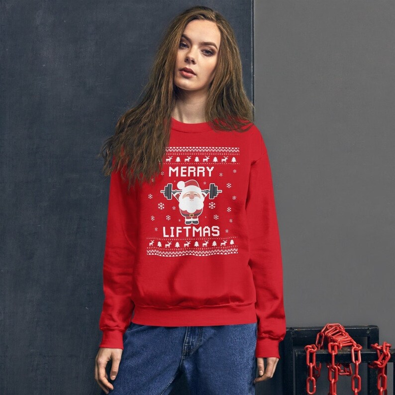 crossfit christmas sweater