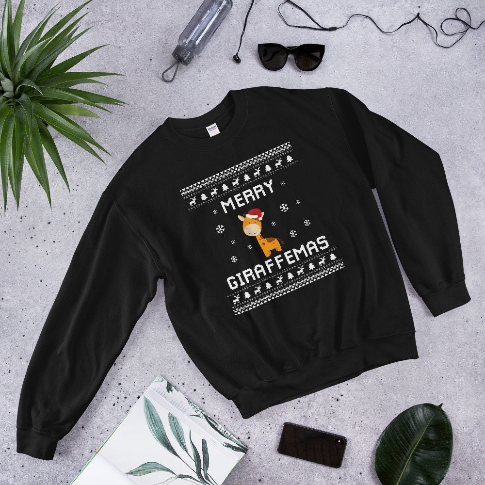 Giraffe Ugly Christmas Sweater