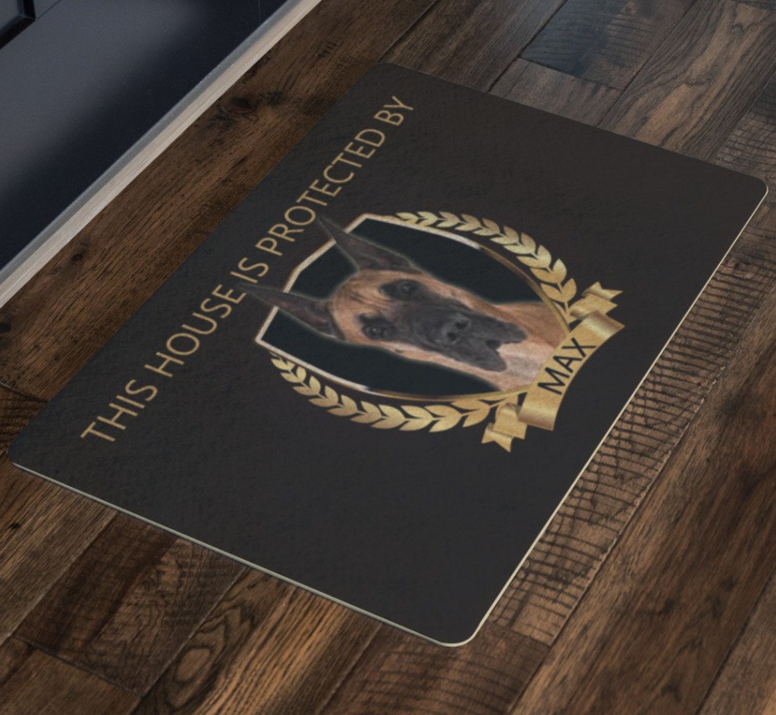 Custom Great Dane Doormat Personalized Great Dane Etsy