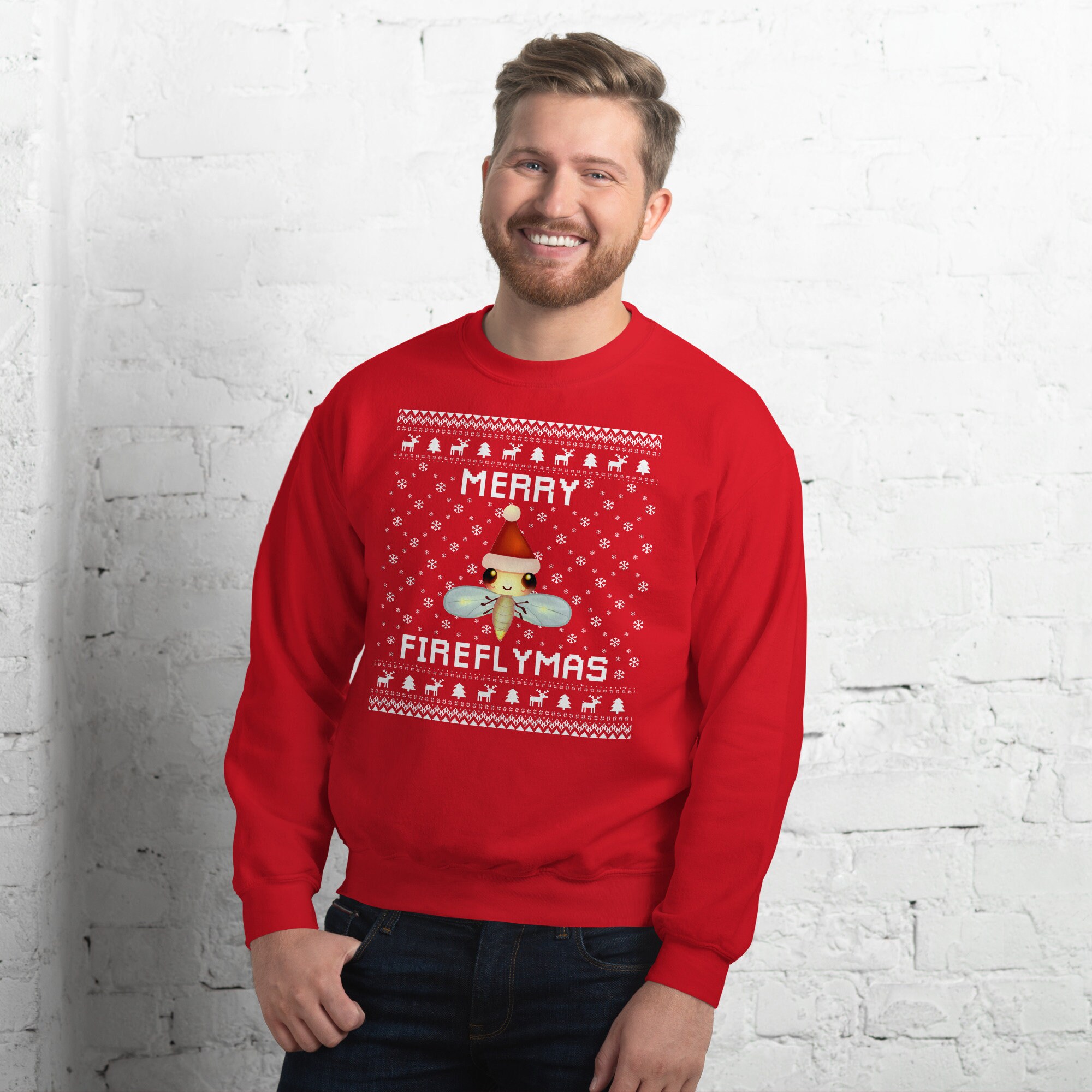 Firefly Ugly Christmas Sweater Firefly Lover Xmas Sweatshirt