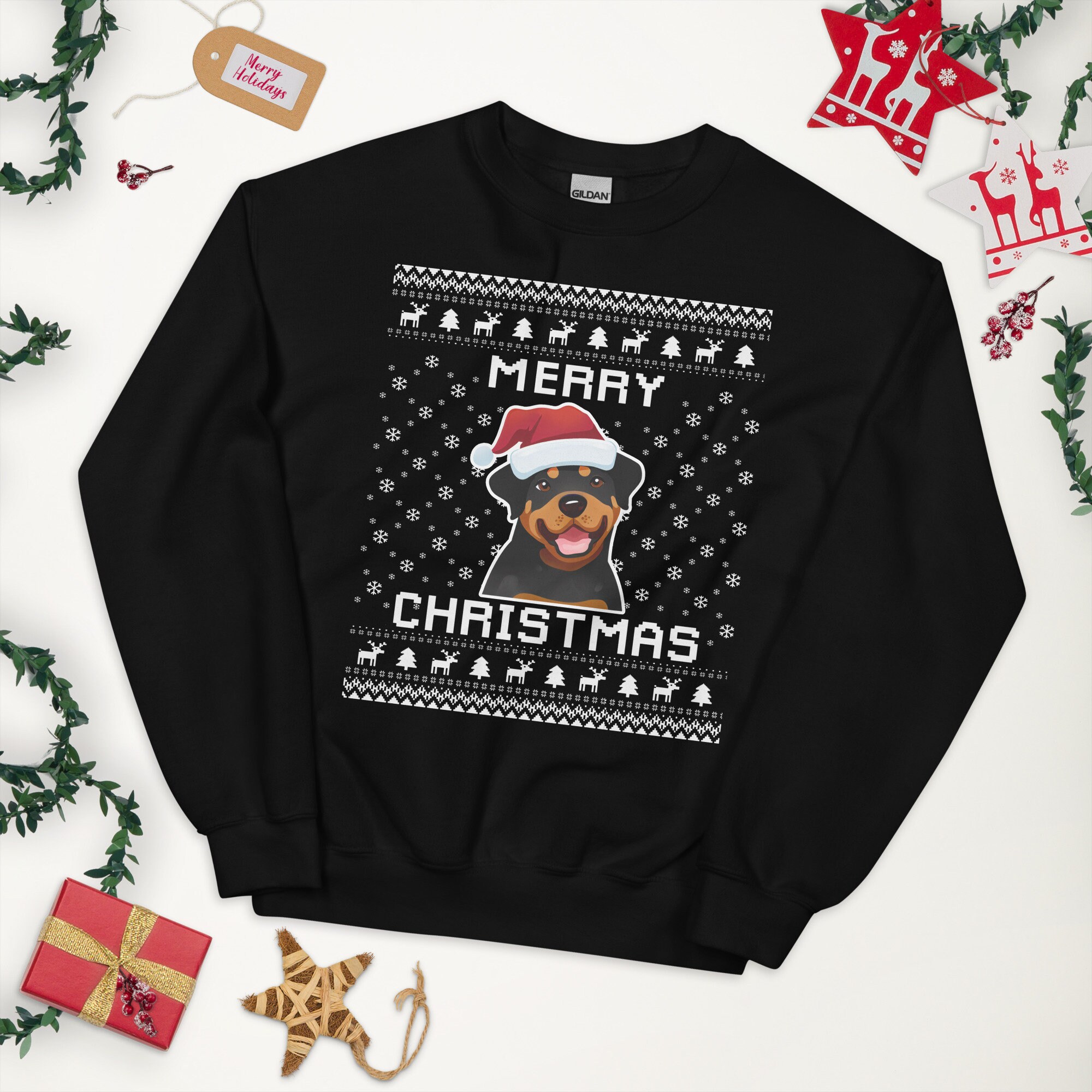 Rottweiler 2025 xmas jumper