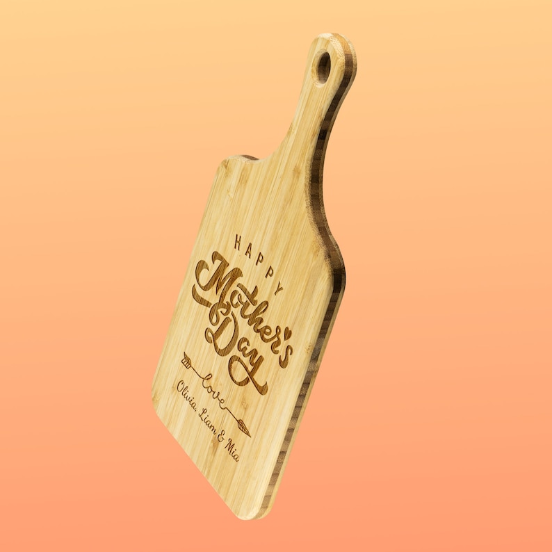 Kitchen Gift for Mommy Grandma Mothers Day Cutting Board Personalized Custom Gift Cutting Board Mama Chopping Board Custom Gift for Mom