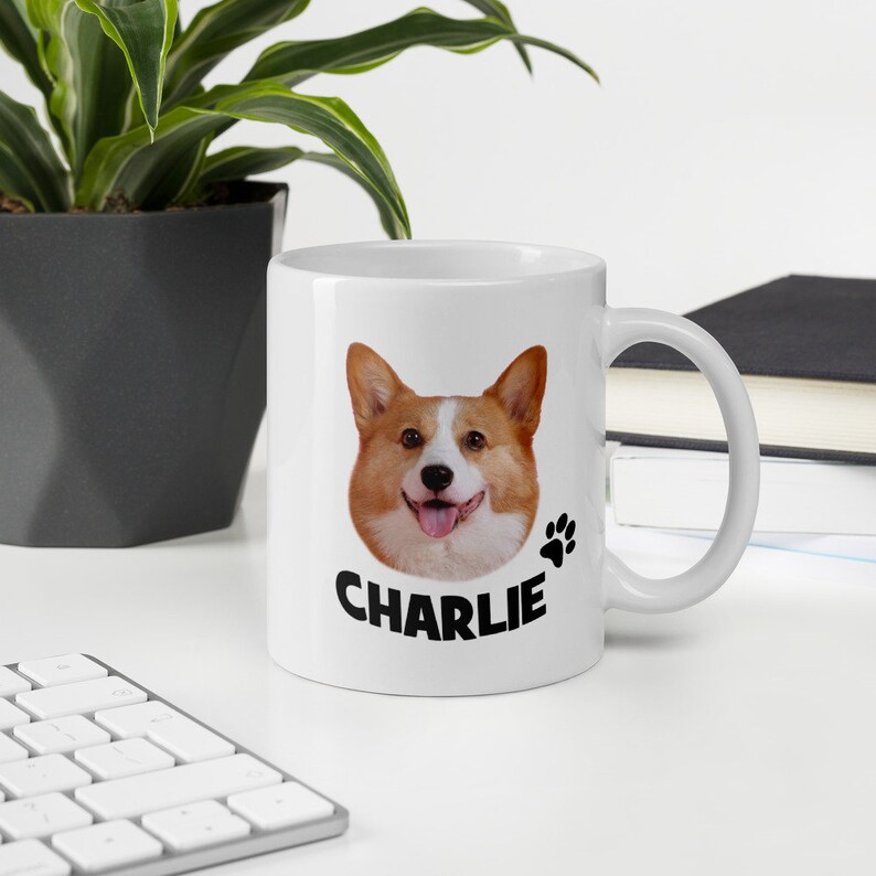 Personalized Dog Mug with Dog's Name Custom Dog Owner Etsy