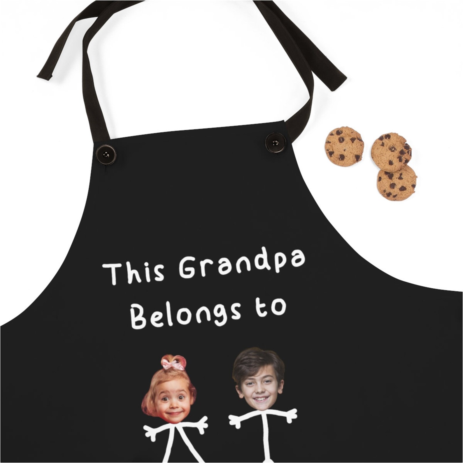 Personalized Grandpa's Apron Custom Photo Apron Gift for Etsy