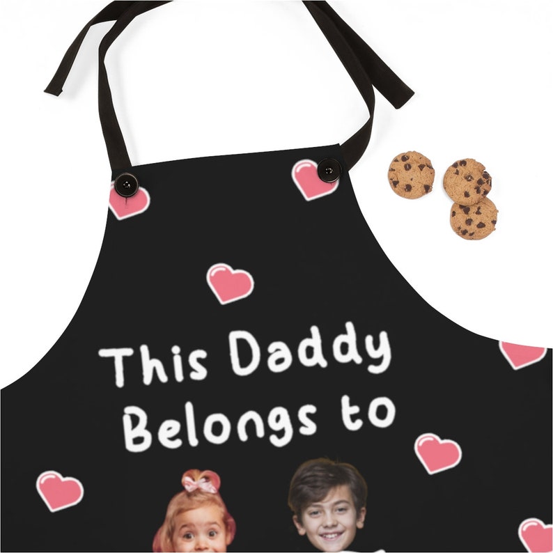 Personalized Apron Custom Photo Apron Gift for Dad Best Etsy