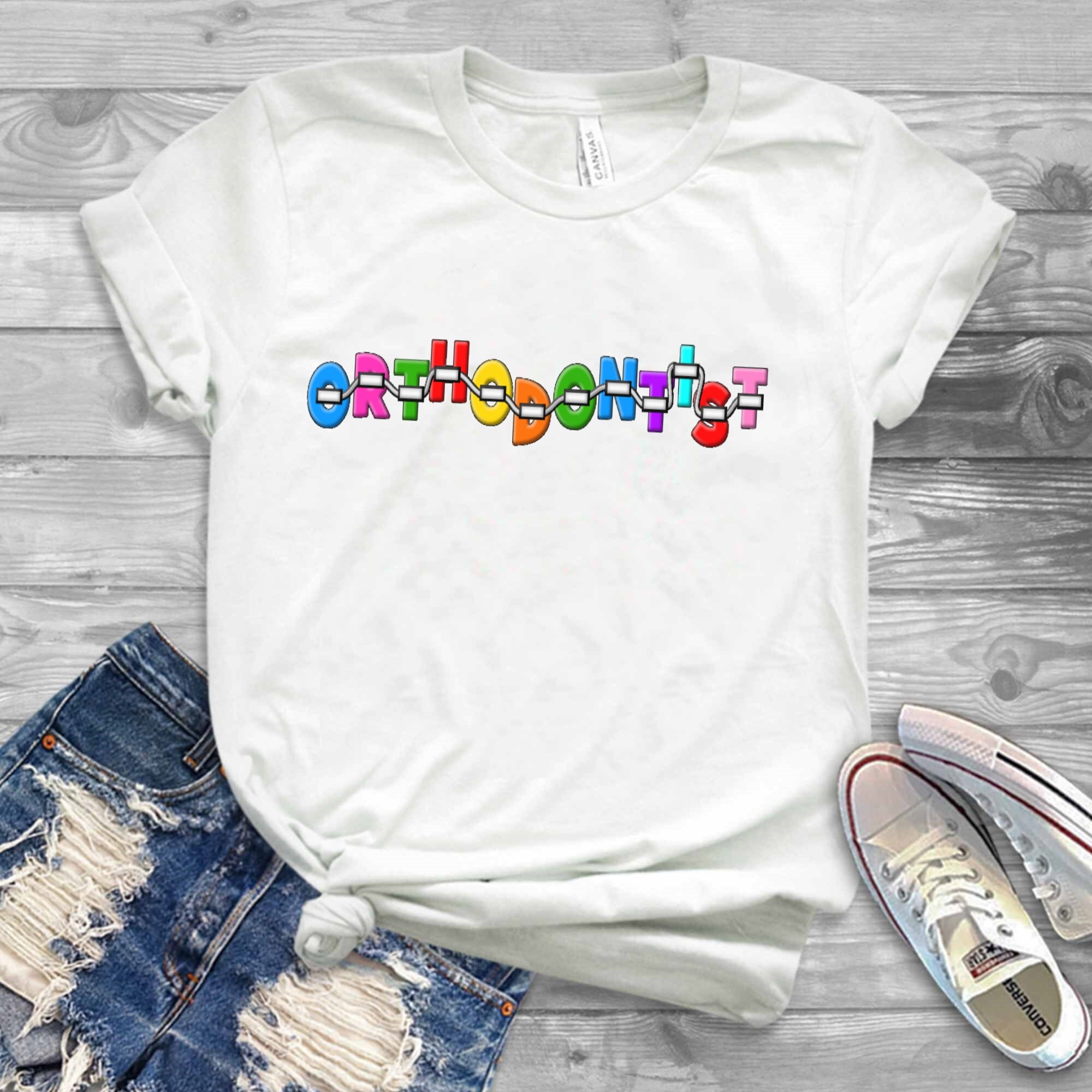Orthodontist Shirt Orthodontics Gift Dentist Gratuation Gift Etsy