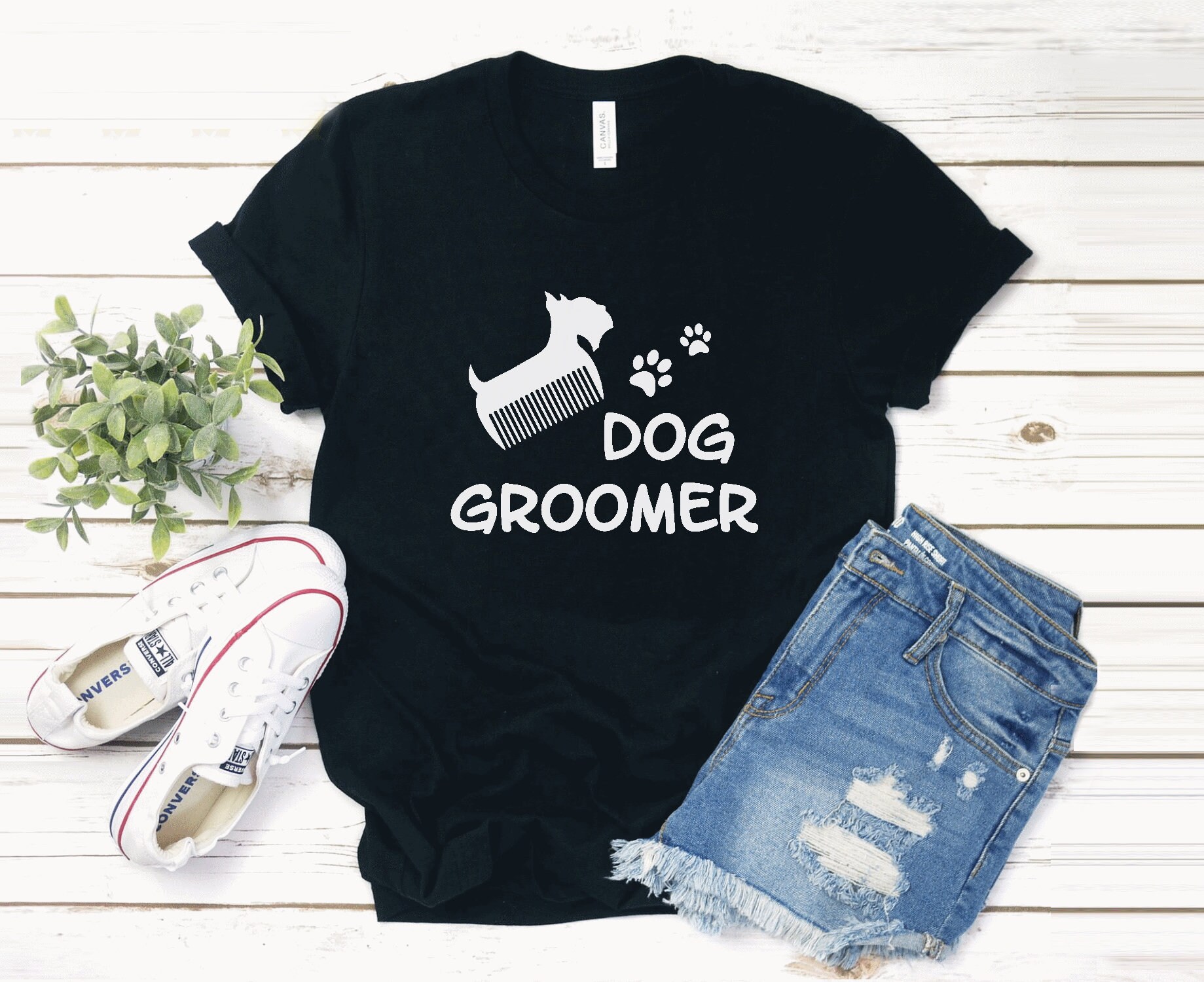 Dog Groomer TShirt Dog Grooming Shirt Pet Groomer Gift Pet Etsy