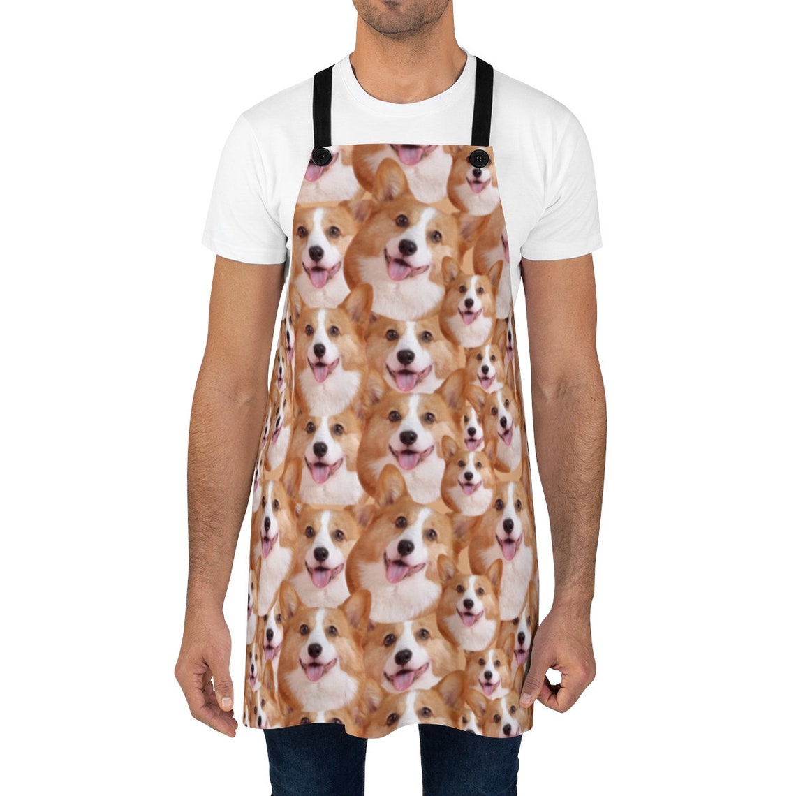 Custom Dog Photo Apron Apron With Dog's Face Etsy