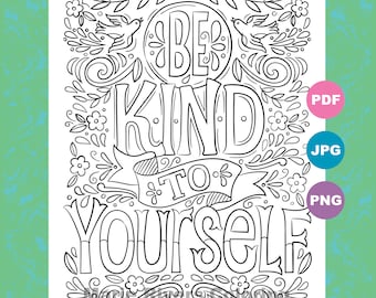 600 Self Care Coloring Pages , Free HD Download