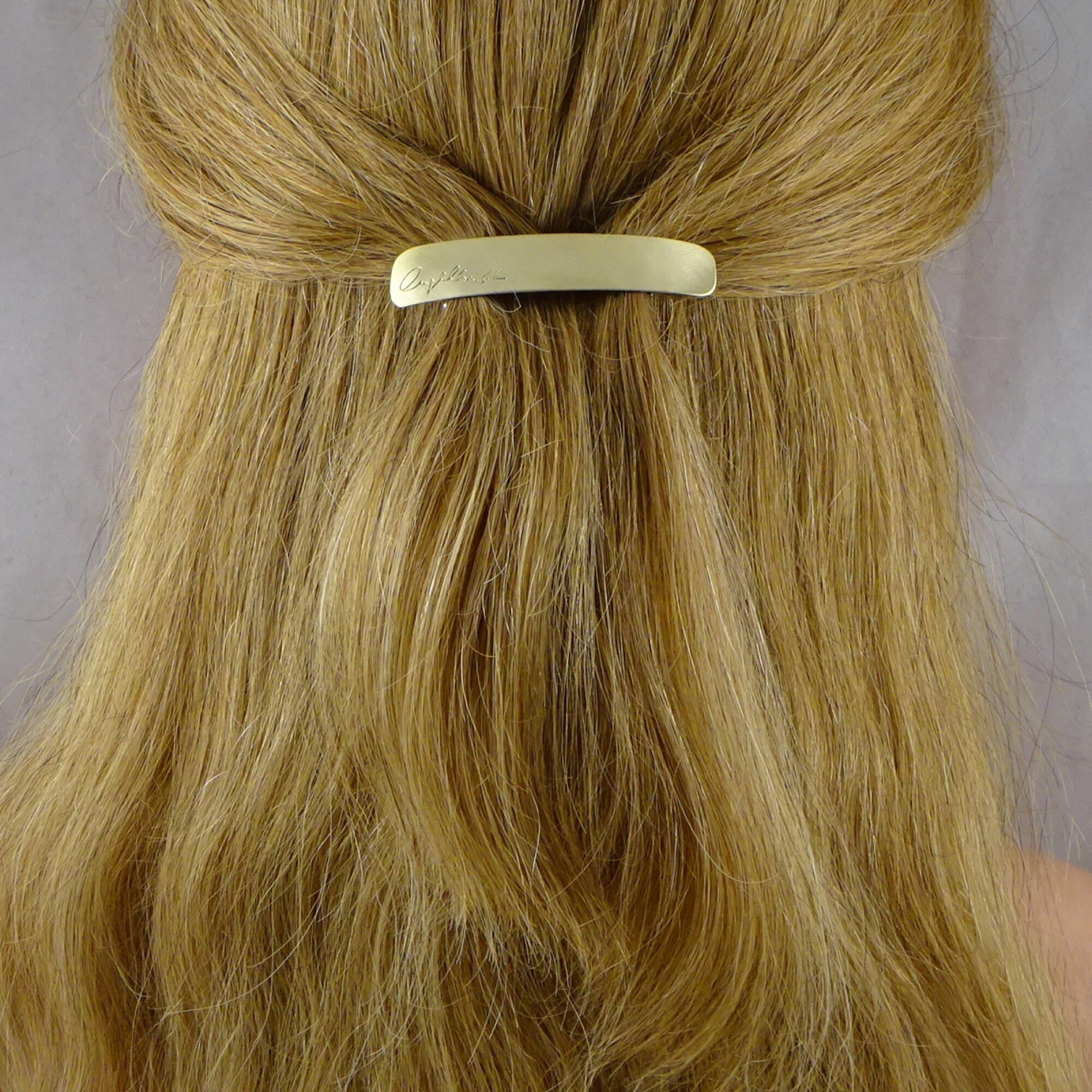 Haar Accessoires Haarschmuck Antike Kreis Haarspange mit kugelkopf Stick aus Messing Oxidiert Geschenkidee 