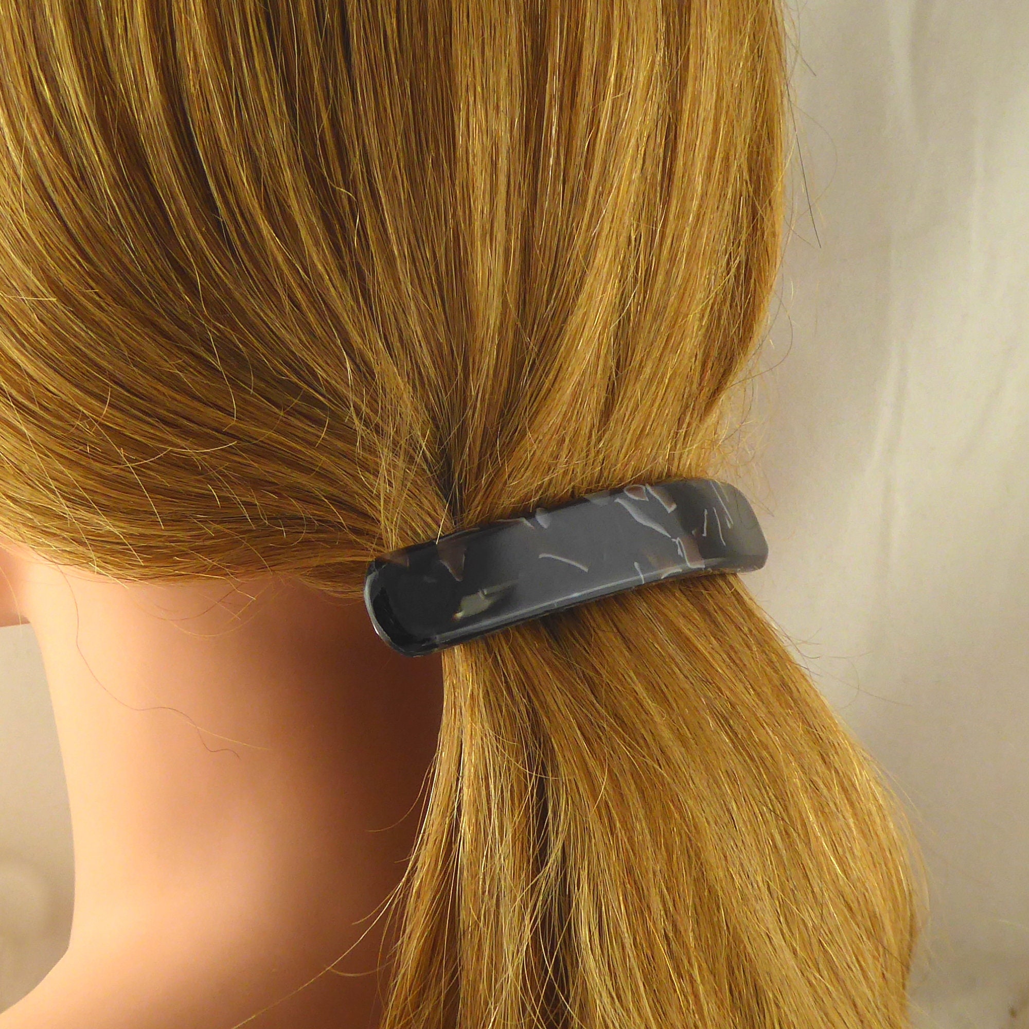 Acetat Haarspange Saxophon - Nostalgische Musik Haarklammer Für Besondere Anlässe