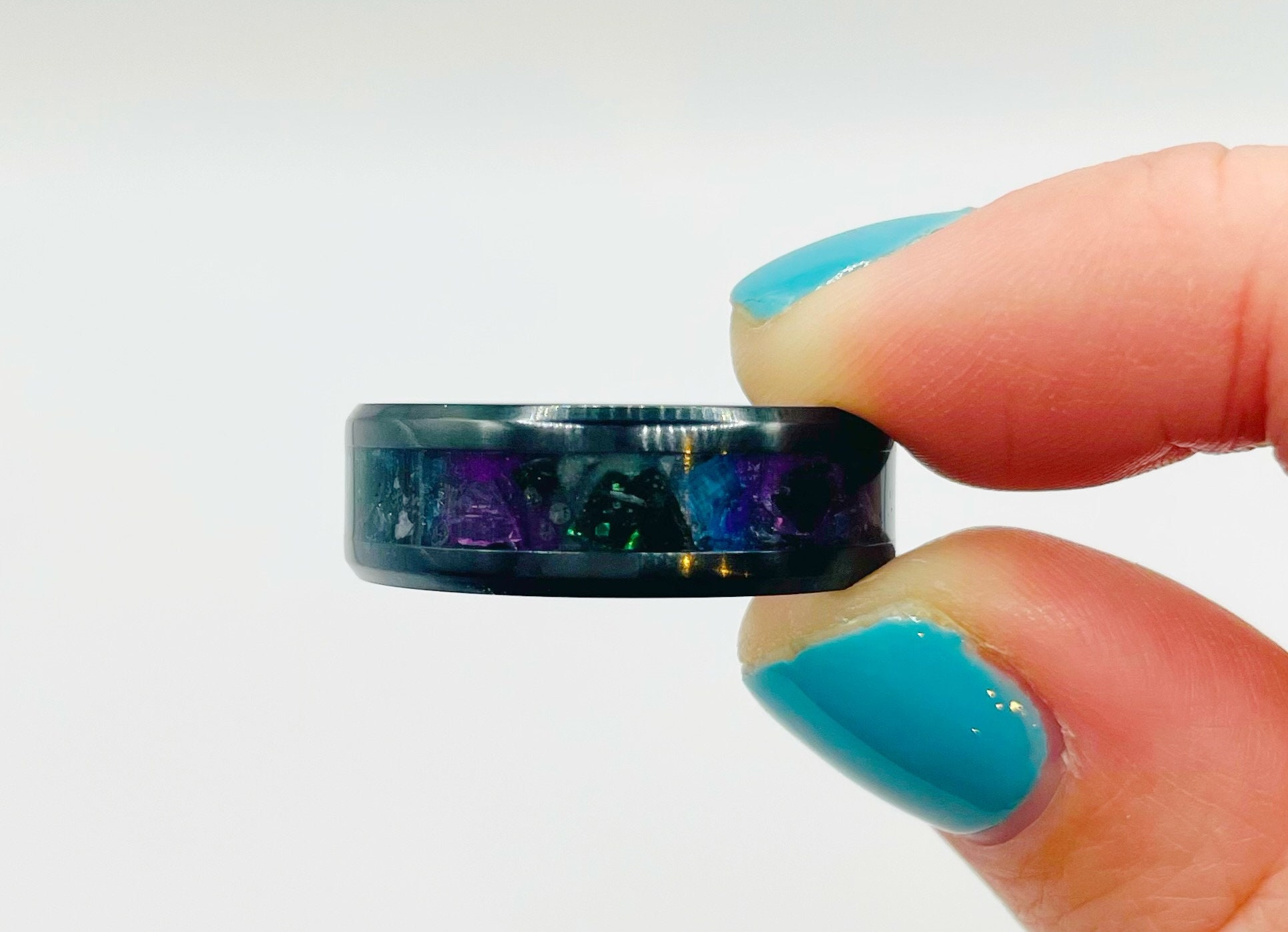 Glow Powder Ring Etsy Canada