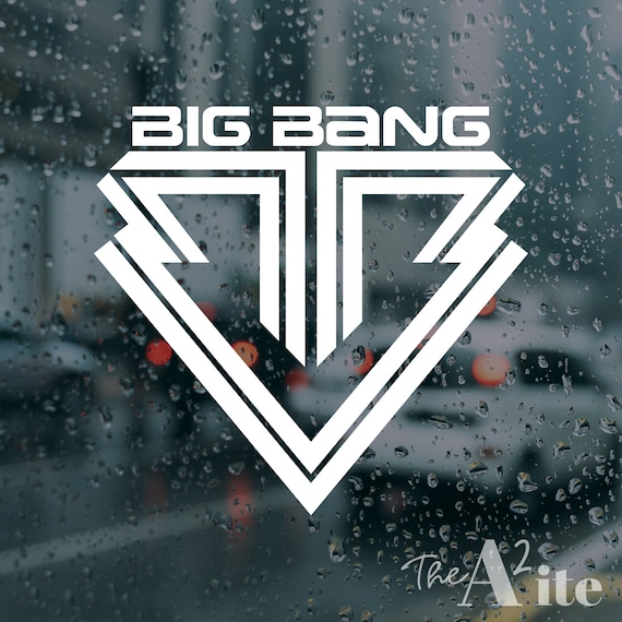 Big Bang Logo Kpop Vinyl Decal Etsy