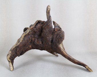 Treibholz, Schwemmholz, Drift Wood, Wurzelholz, Holz-Kunst, Skulptur, Holz-Deko, Deko aus Holz, Bastelbedarf, Holz-Material Wurzelholz