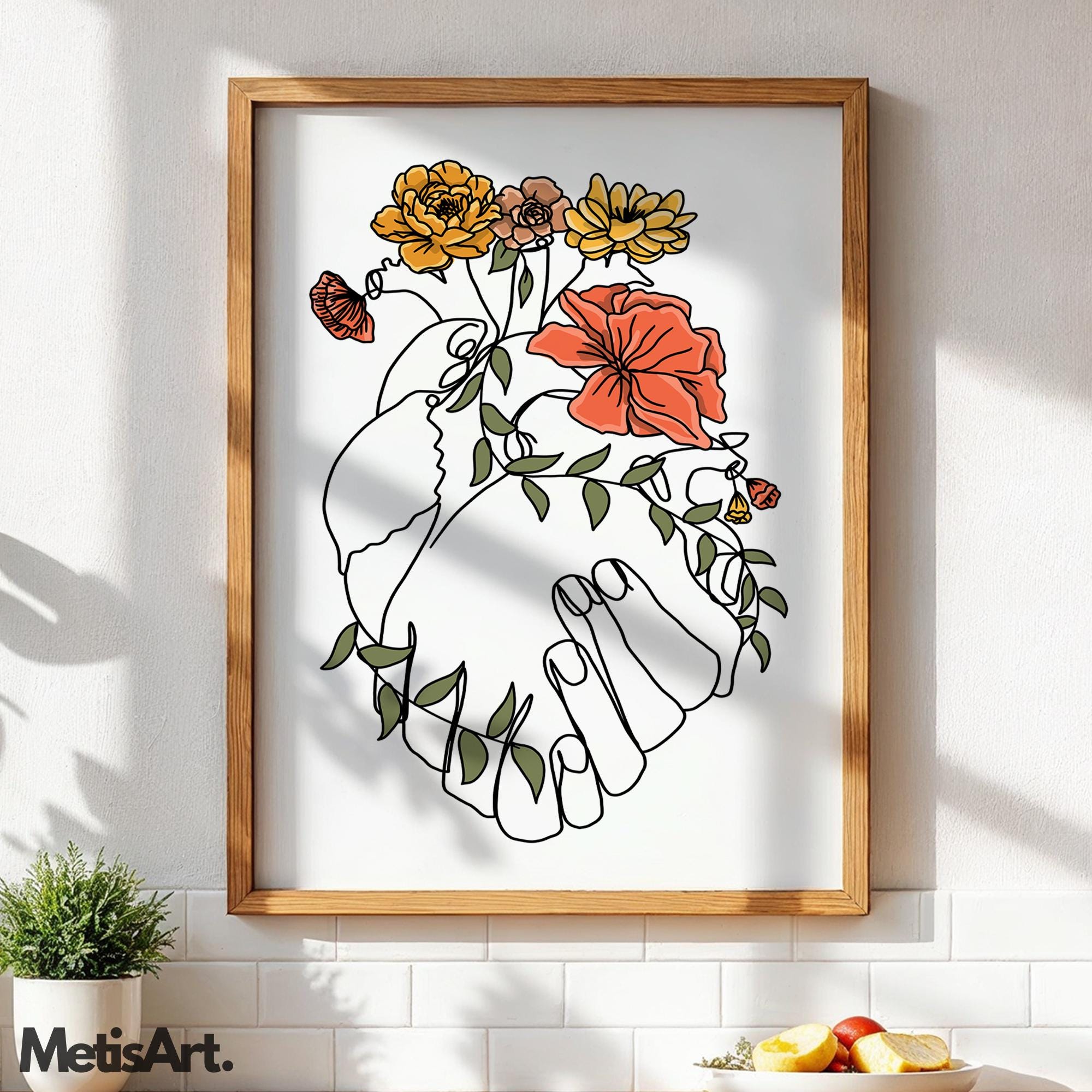 Floral Heart Anatomy Art Print: Medical Gift for Cardiologist - Etsy UK