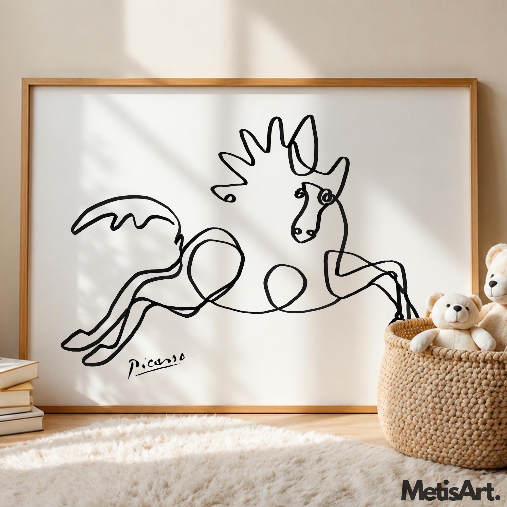 ピカソジャスパー うさぎ ラビット Picasso rabbit - Etsy 日本