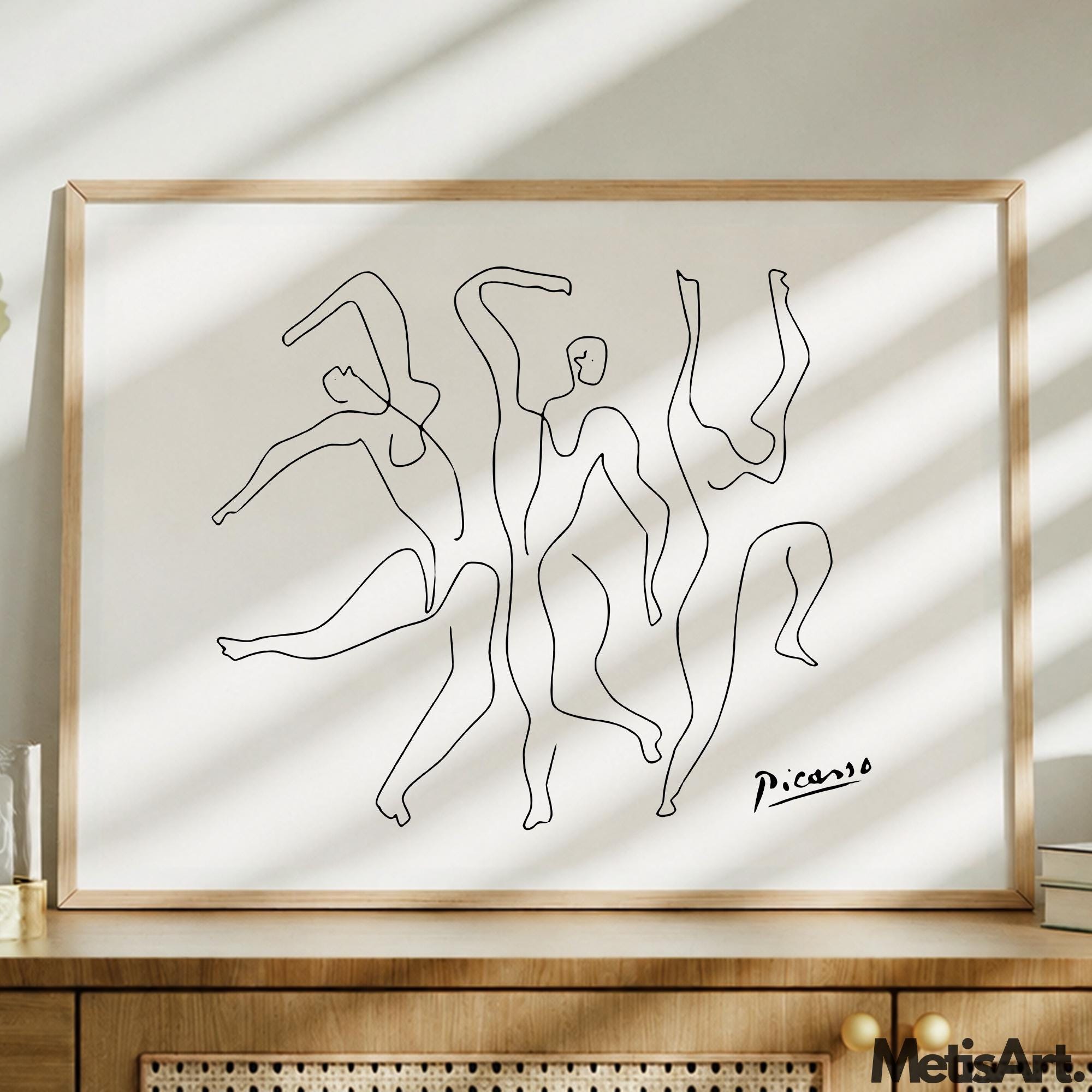 Picasso dancers line - Etsy 日本