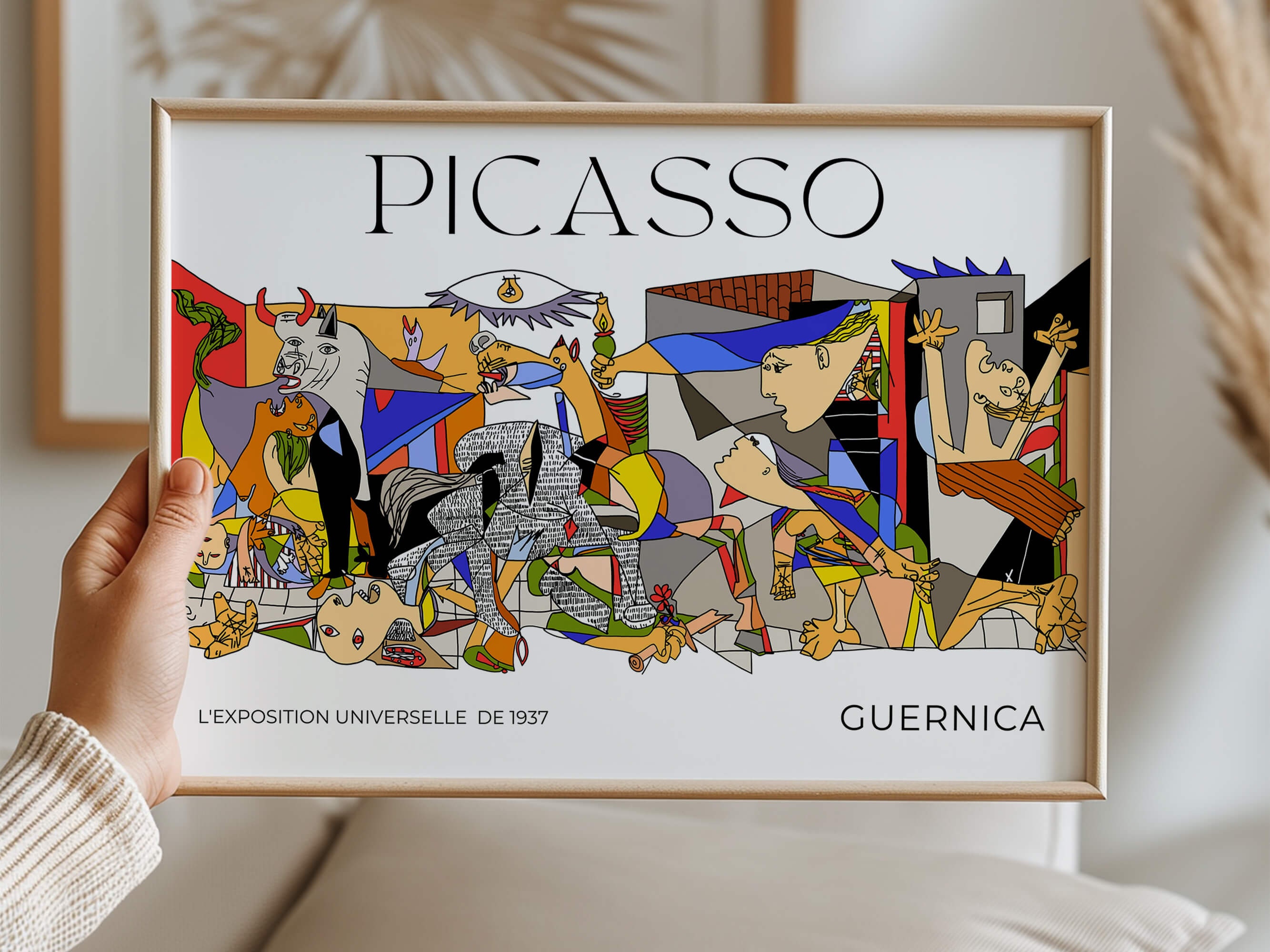 Pablo Picasso Guernica Print: Gallery Exhibition Reproduction - Etsy