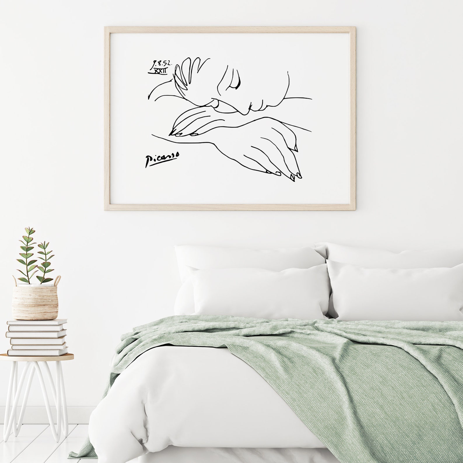 Picasso Sleeping Woman Wall Art Pablo Picasso Print Picasso | Etsy
