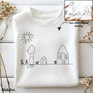 Sudadera infantil con dibujo personalizado: regalo artístico personalizado para niños