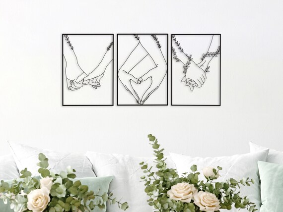 Couple Holding Hands Metal Wall Art Lovers Metal Decor Etsy couple-holding-hands-metal-wall-art-lovers-metal-decor-etsy