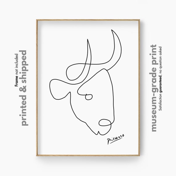 Bull Head Stencil | Free Printable Papercraft Templates