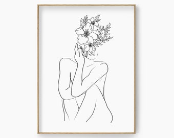 Woman Sitting Naked - Etsy