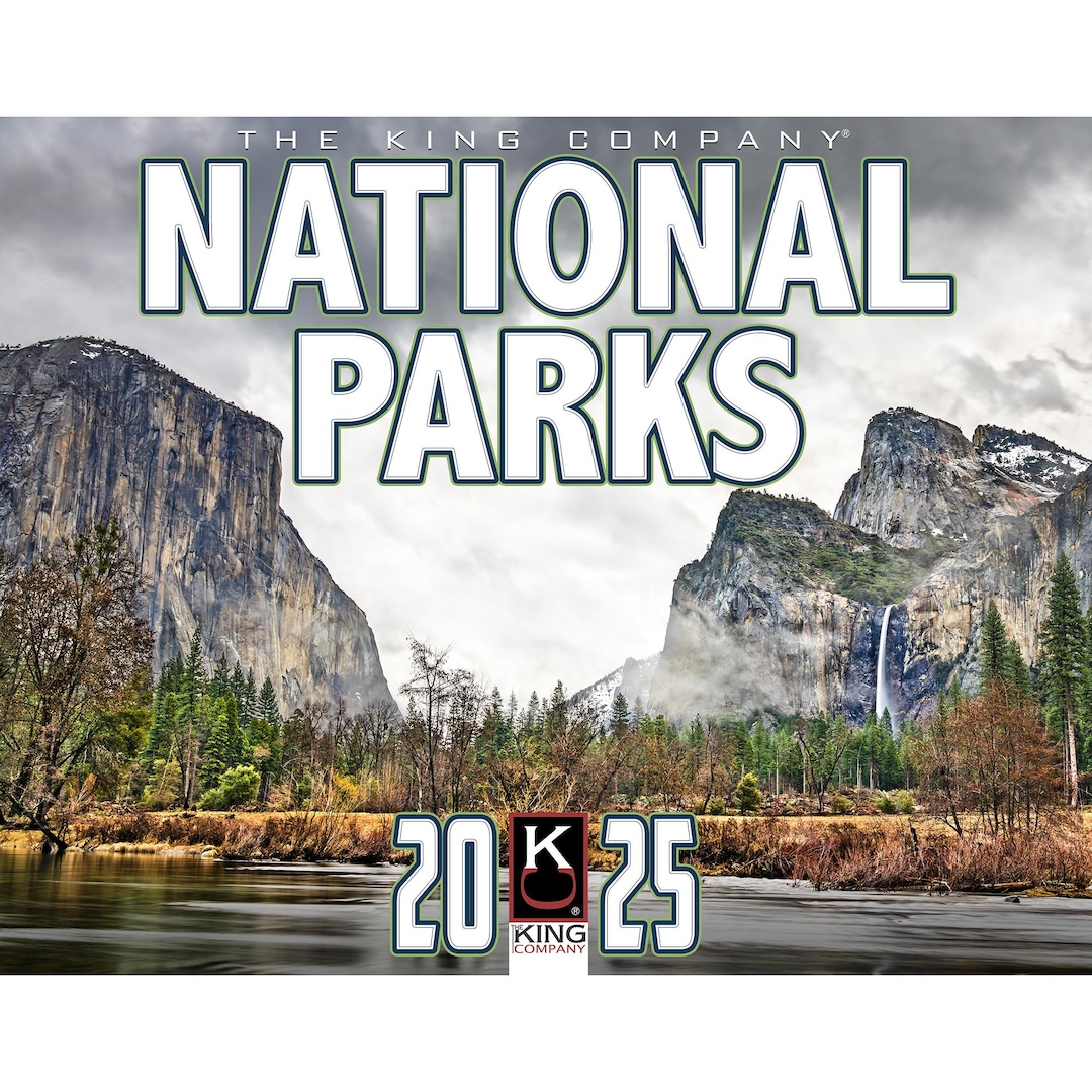 2025 National Parks Wall Calendar 16month Xlarge Size 14x22, Best