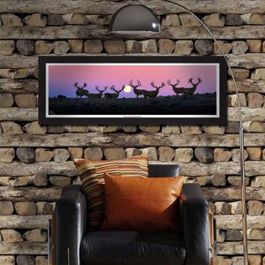 The Return of The Magnificent Seven Print, Mule Deer Trophy Bucks, World Record, Giant Bucks, Buck Print, Deer Poster, Racks, Cabin
