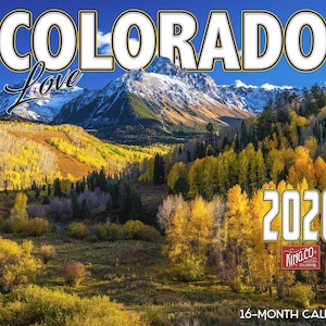 2026 Colorado Scenic Wall Calendar 16-Month X-Large Size 14x22, Majestic Mountains, Alpine Lakes, by The KING Company-Monster Calendars